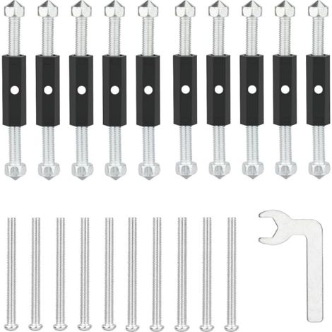 Kit de reparación de cintas de casete de 10 piezas, que incluye 118 tipos de reparaciones, interruptores, una varilla de reparación y accesorios eléctricos.