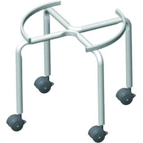 PIEDISTALLO ø CM 32  CON RUOTE PER FUSTO OLIO LT 30  FER 311854