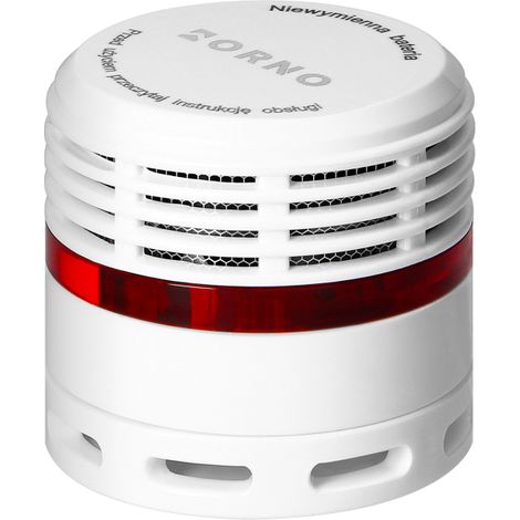 MINI RILEVATORE DI FUMO A BATTERIA PER SICUREZZA CASA CON ALLARME ACUSTICO