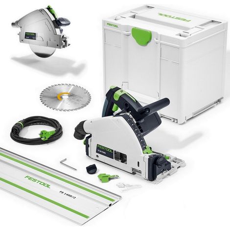 Festool Tauchsäge TS 55 FEBQ Plus FS 577010 + Führungsschiene + Pizzaschneider (1/5)