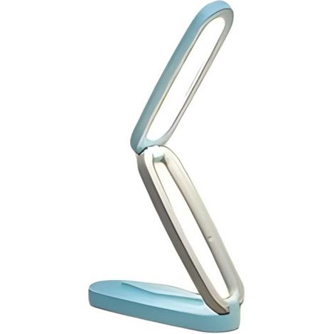 Lampe de bureau rechargeable ZVD bleue - LED compacte et sans fil (1/5)