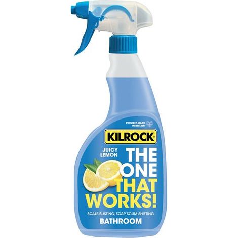 Kilrock TOTWBATHROOM Bathroom Cleaner The One That Works Juicy Lemon 750ml KILTOTWBATH