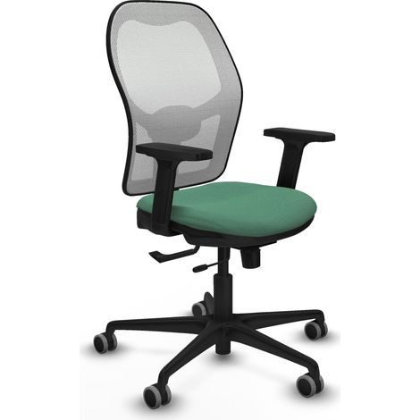 Chaise de bureau piqueras y crespo Jorquera blanc support lombaire (1/2)
