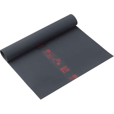 tapis isolant - 2 mm - 0,6 m x 0,6 m - classe 0 - catu mp-11/66