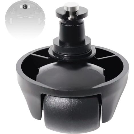 Front wheel, silent wheel, wheel for Dreame D9/L20 Ultra/L40 Ultra/L10s Pro Gen2/L10s Pro Ultra Heat/L10s Pro Ultra/X40 Ultra/X40 Master/L40 Ultra AE4/D9 Max Gen 2/L40s Ultra CE