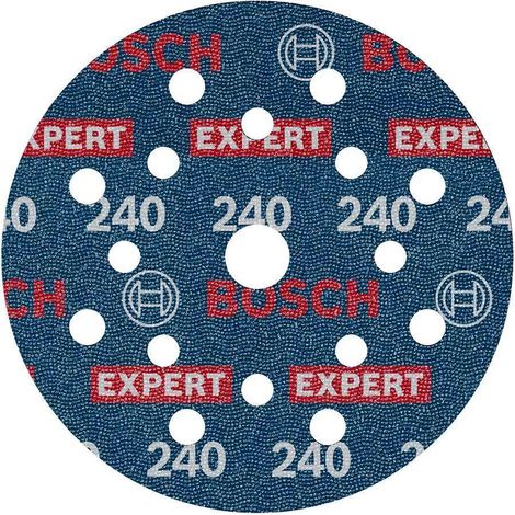 Bosch Expert O780 Set di dischi abrasivi 125 mm