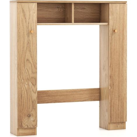 Badezimmerschrank mit verstellbaren Einlegeböden, Natur (1/5)