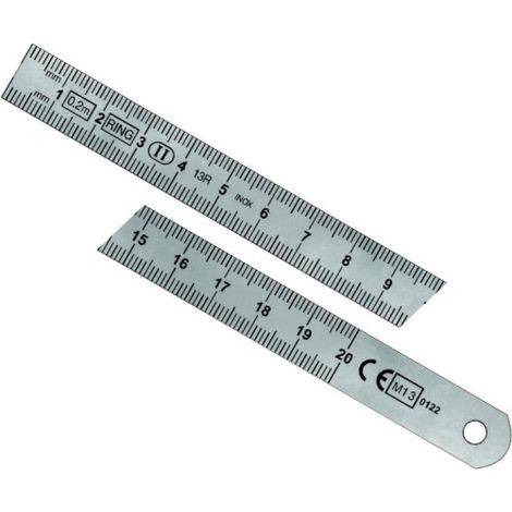 Réglette flexible METRICA 24011 – Acier inox poli 150 mm