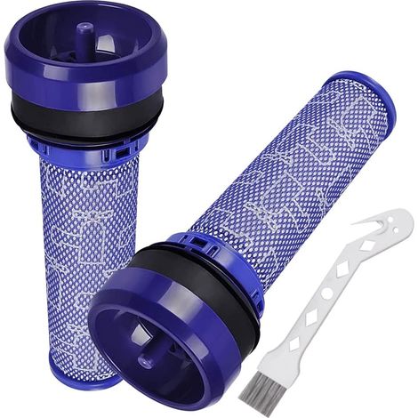 Lot de 2 filtres pré-moteur de rechange pour filtre Dyson DC39 DC28 DC28C DC37 DC53 et brosse Cleanifg (1/5)