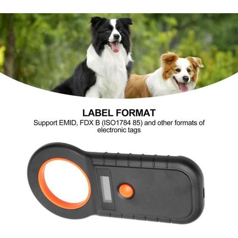 scanner d\'identification d\'animaux Scanner de puces pour animaux de compagnie 134.2Khz informatique imprimante - SURENHAP (1/3)