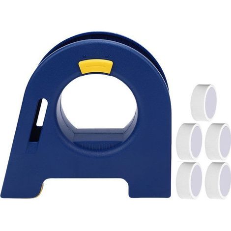 BelleRise – 35-mm-Klebebandabroller – Ergonomisch, sauberer Schnitt – Wand-/Bodenanstrich (1/5)