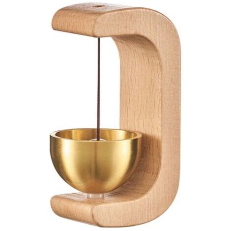 QORVA-Sonnette magnétique 2 pièces - Aimant de réfrigérateur fait main - Sonnette d'entrée - Rappel de porte ouverte - Accroche-porte magnétique pour la maison - Type C (1/4)
