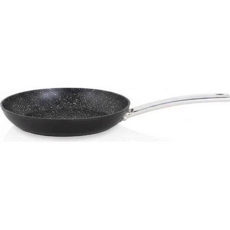 Bratpfanne aus geschmiedetem Aluminium 20 CM Orbegozo.  Antihaft-Steinbeschichtung.  Griff aus Edelstahl.