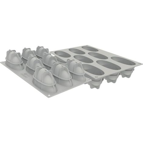 Silikomart Petal Grigio Silicone 94 ml 1 pz
