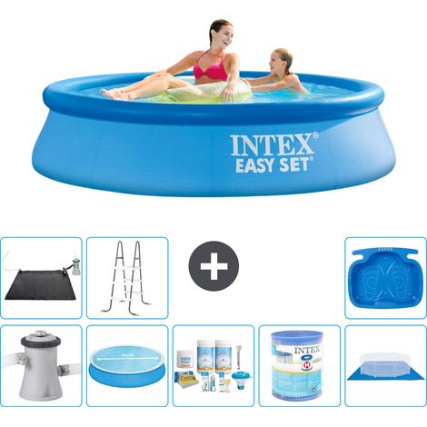 Intex Piscine Easy Set Ronde - 244x61 cm - 9-pièces S30815 (1/5)