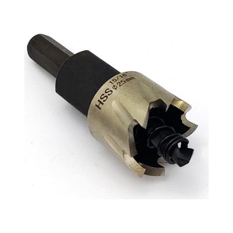 Scie cloche RS PRO HSS 25mm, profondeur de coupe 11mm ( Prix pour 1 )