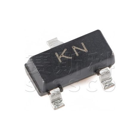 2SK3018 KN SOT-23 MOSFET canal N 30V 100mA composant électronique à transistor à effet de champ, 5 unités, assemblage et livraison.