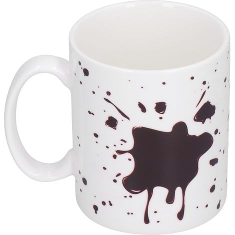 Zauberhafter Thermobecher mit Palmenmuster, farbwechselnder Becher, ideal für Zuhause, Büro und Hochzeiten (1/5)