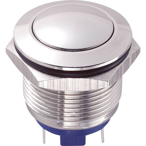 TRU COMPONENTS GQ19B-10/J/S Pulsante antivandalo 48 V/DC 2 A 1x Off / (On) Momentaneo 1 pz. (1/3)