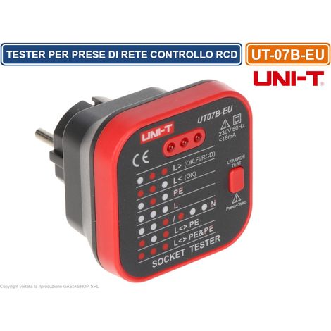 Indicatore di rete CA 230 V Uni-T UT07B-EU (1/3)