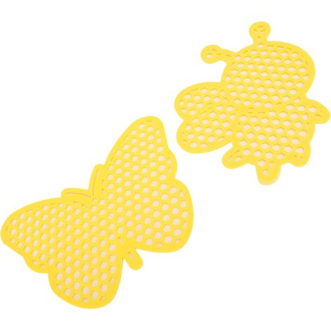 schwimmende Bieneninseln in Blütenform, sichere und dekorative Halterung für Garten, Teich und Gartenbecken, gelb (1/5)