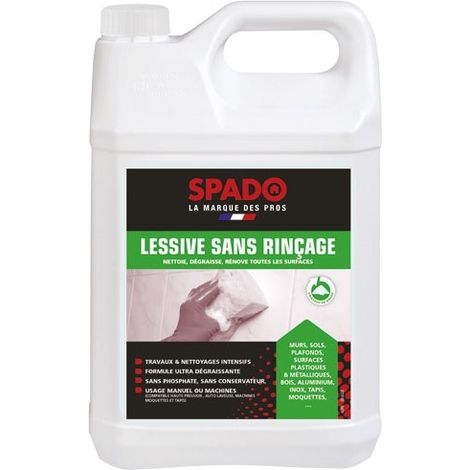 Spado Pro Großer Waschmittel für Grobe Verschmutzungen Ohne Spülen 5l - Spado