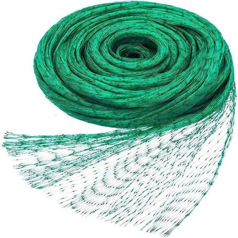 Filet de Protection Filet Anti Oiseaux polyéthylène Protection Jardin et Potager ,étang 4m x 10m