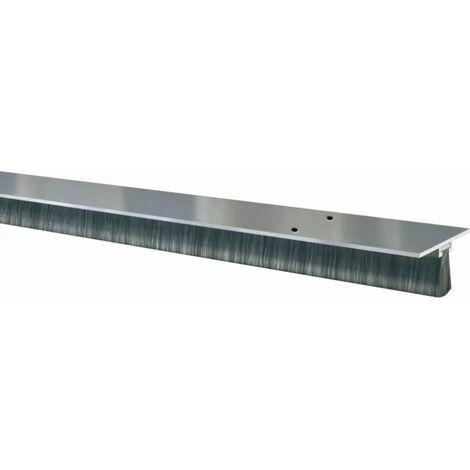 BAS DE PORTE ALU BROSSE SOUPLE 1M