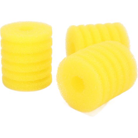 Lot de 3 éponges filtrantes cylindriques pour aquarium, accessoires de filtration pour aquarium. (1/5)