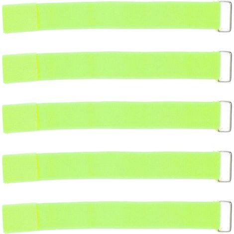 5 Paires Bandes Élastiques Couleur Fluorescente Vert pour Courses à 3 Jambes Enfants Adultes Anniversaire Fête Carnaval Activités Extérieures (1/5)