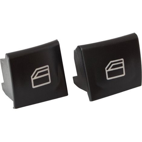 Cache-boutons de lève-vitre gauche pour Mercedes Classe A W169 (2004-2012) - Jeu de 2 pièces