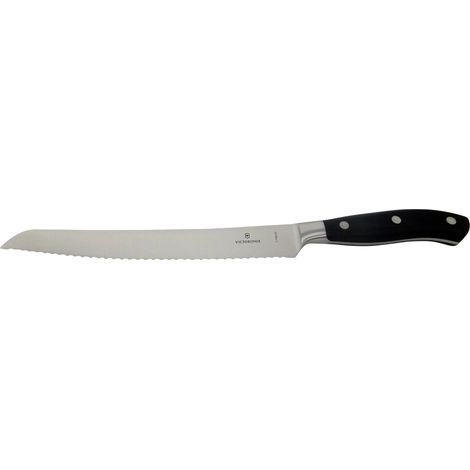 Victorinox Couteau à Pain 23 cm Manche Noir Ergonomique