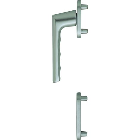 HOPPE® Fenstertürgriff-Halbgarnitur Brest 0739/66N/66NS, außen, Aluminium, 11813271 (1/2)