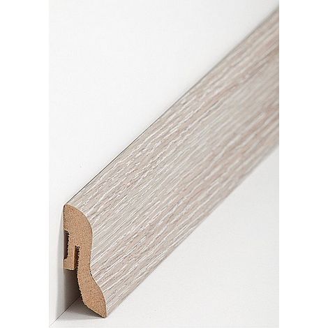 Fußleisten / Sockelleisten 'Mainz' (MDF foliert / 722.463) - Eiche Bergamo (1/2)