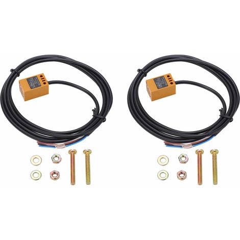 Capteur de proximité carré TL-Q5MC1-Z NPN normalement ouvert DC 3 fils 5MM Distance de détection pour l'électronique industrielle 2 pièces (1/5)