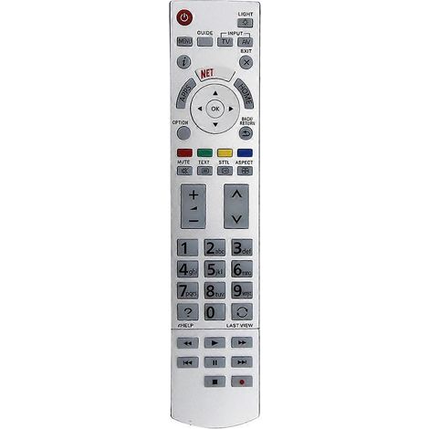 Ersatzfernbedienung N2QAYB001012 für Panasonic TX-40CX800, TX-40CXW804, TX-50CX800, TX-50CXW804, TX-55CX800 und TX-55CXW804 Fernseher (1/5)