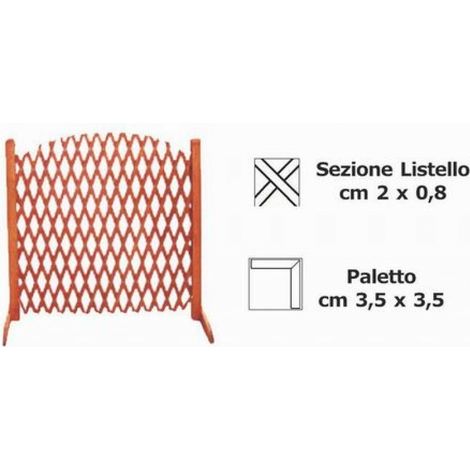 Recinzione estendibile il legno reb05 Mondo Verde