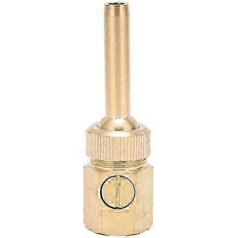 Brass Fountain Nozzle with Adjustable Water Spray, Female Thread, for Pond 1/2 20mm (1/5)
