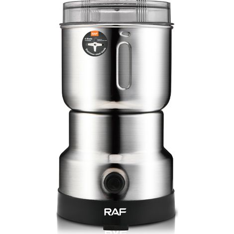 Broyeur électrique universel RAF, broyeur à sec léger pour usage domestique, tasse de broyage portable pour grains de café moulus R.7114 (1/5)