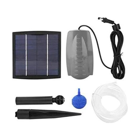 Pond Aquarium Oxygenator Aerator Submersible Solar Powered Garden Pond Oxygenator Air Pump Aerator Pool Aquarium Tropical Fish or Fountain (1/5)