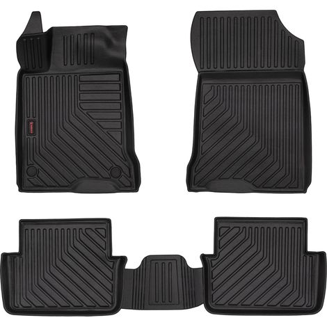 3D-Gummifußmatten für Renault Laguna III (Liftback, Kombi, 2007–2015) – 5 cm Felgenbett