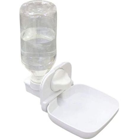 Lntyq Abreuvoirs pour Petits Animaux - Fontaine d'eau Suspendue pour Petit Compagnie, Bol Bouteille d'eau Automatique pour Petit Animal, Lapin Abreuvoir, pour Lapin Chaton Hérisson Hamster (1/5)
