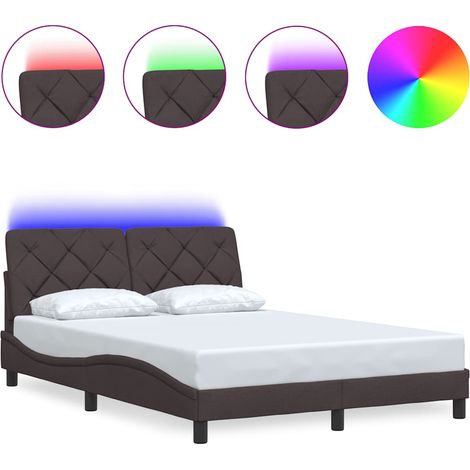 Maison Exclusive - Giroletto con LED senza Materasso 140x200 cm Tessuto (1/5)