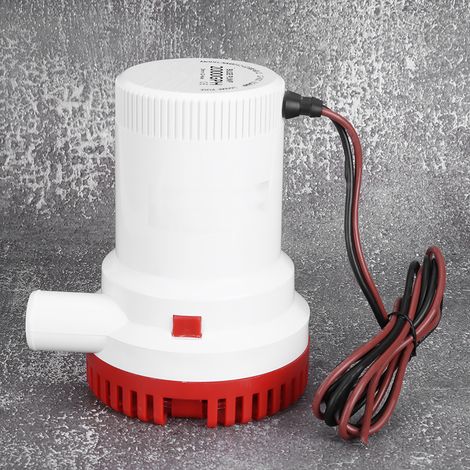 Pompe de Cale Électrique 2000 GPH 12V Marine Anti-Étincelles pour Évacuation Eau Bateau (1/5)