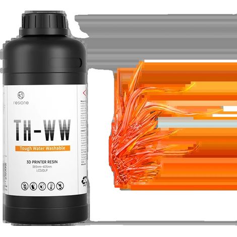 Resina 3D resistente, lavabile con acqua, alta precisione (1/2)