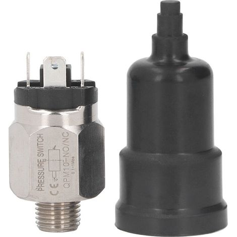 Pressostat pneumatique à diaphragme réglable, en acier inoxydable, en caoutchouc, pour pompe- (1/4)