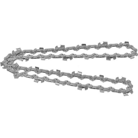 Chaîne de tronçonneuse 14 pouces, acier allié, pas de 3/8 pouce, épaisseur des maillons d'entraînement de 0,050 pouce, 50 maillons d'entraînement, accessoire pour tronçonneuses électriques