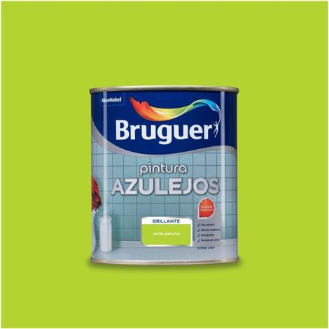 Bruguer Esmalte para azulejos cocinas y baños Verde pistacho 750 Ml (1/4)