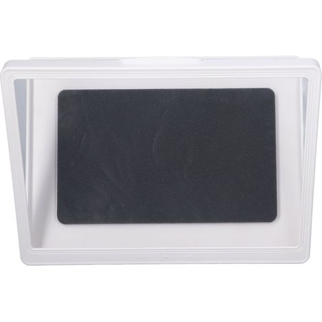 Étanche salle de bain boîtier mural antibrume pour téléphone tactile, protection scellée étui de rangement tablette PC ordinateur, blanc 9802W (1/5)