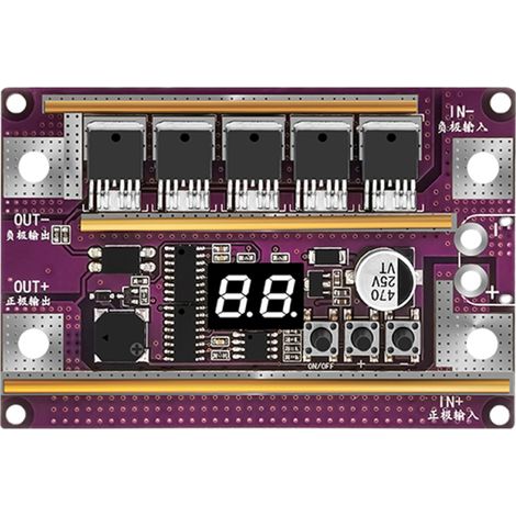 Carte commande soudeuse points 99 niveaux – 0,1-0,3mm – soudage batteries lithium/NiMH, feuilles nickel, réglable (1/5)